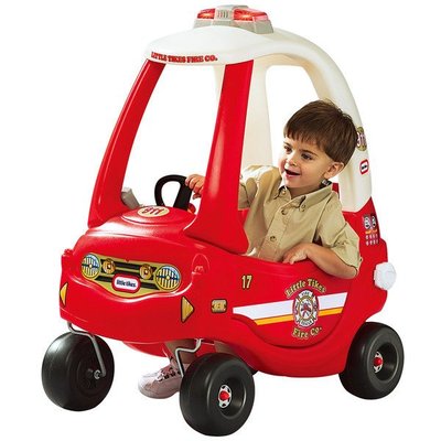 美國Little Tikes 霹靂偵防車．兒童騎乘．1歲以上
