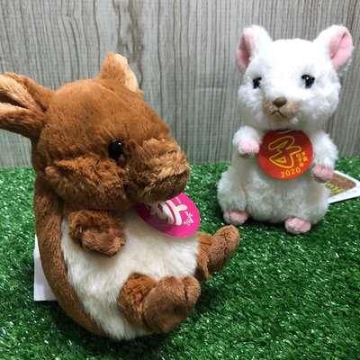 【誠誠小舖】日本進口 正版 動物 SUNLEMON fluffies 老鼠 山豬 鼠年 豬年 限定 擬真 絨毛 玩偶