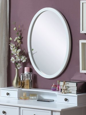 熱銷 浴室鏡 化妝鏡 妝臺化妝浴室臉盆裝飾試衣掛鏡創意鏡子