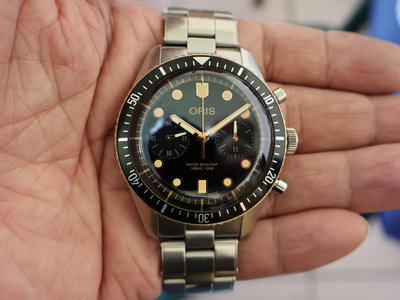 【ORIS】1965復古潛水錶、機械錶、計時碼錶、喜歡OMEGA、浪琴、波爾、漢米爾頓、天梭可參考