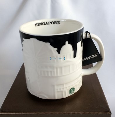 ◎Life Sense◎【Starbucks】星巴克浮雕杯 馬克杯 CITI CUP (新加坡 Singapore)