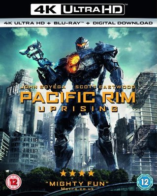 BD 全新英版【環太平洋2】【Pacific Rim : Uprising】Blu-ray 4K藍光 UHD + BD