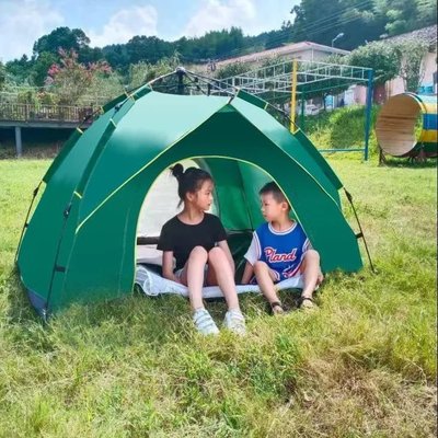帳篷戶外露營裝備加厚防雨全自動速開野外露營野餐郊游