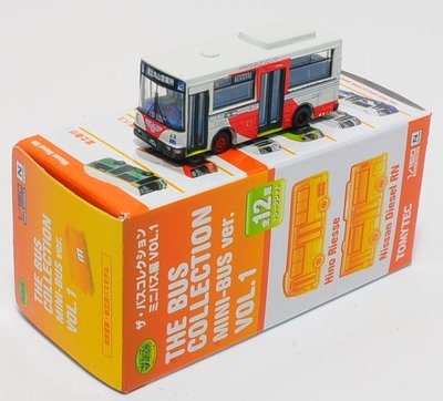 ^.^飛行屋(全新品)TOMYTEC 盒玩 THEバス巴士系列 VOL.1 MINI-BUS 迷你巴士/零售:關東巴士