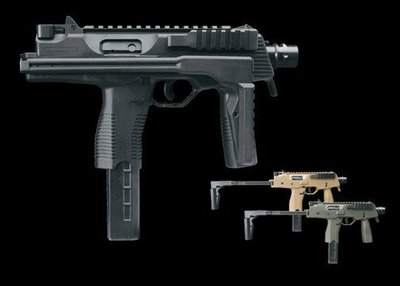 JHS（（金和勝 生存遊戲專賣））台製精品 KSC 瓦斯動力 MP9/TP9 戰術握把版 衝鋒槍 7463