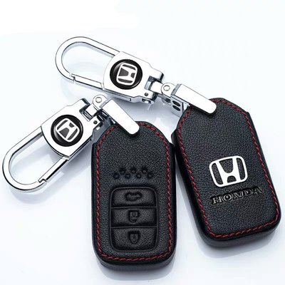 【安喬汽車精品】 新款HONDA 鑰匙套 本田 CRV5 鑰匙皮套CRV5.5 鑰匙皮套