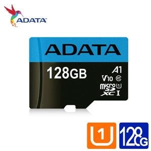 現貨現貨 ADATA  威剛 Premier microSDXC UHS-I (A1) 128G 記憶卡(附轉卡)