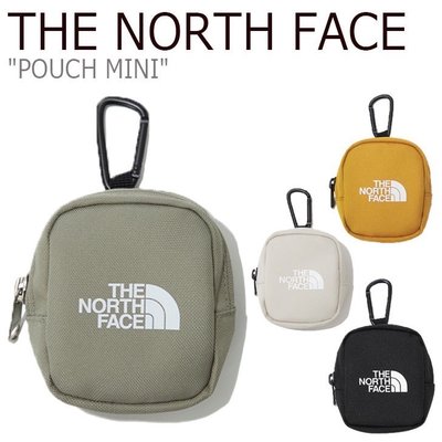 【Luxury】 The North Face 北臉 韓國代購 小扣包 配件包 TNF 黑灰 小廢包 菸盒 零錢包 腰包
