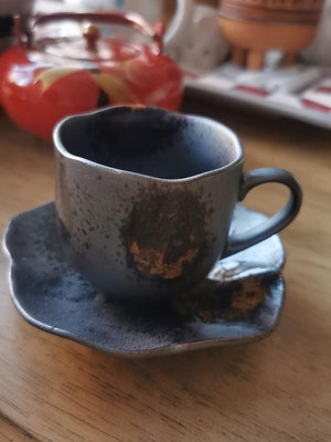 日本鐵釉咖啡杯