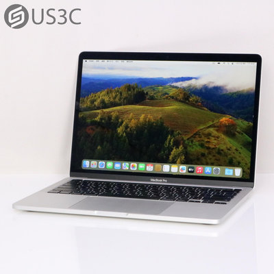 【US3C-高雄店】2022年 公司貨 Apple MacBook Pro Retina 13吋 TB M2 8C10G 8G 256G 銀色 UCare保固