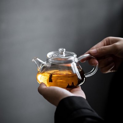 現貨熱銷-天一閣丨日式玻璃泡茶壺耐高溫小號迷你茶壺單壺辦公家用功夫茶具茶壺單壺