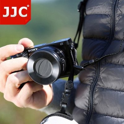 現貨秒出JJC 自動鏡頭保護蓋索尼a6000 A6100 A6400相機E16-50 40.5mm口徑