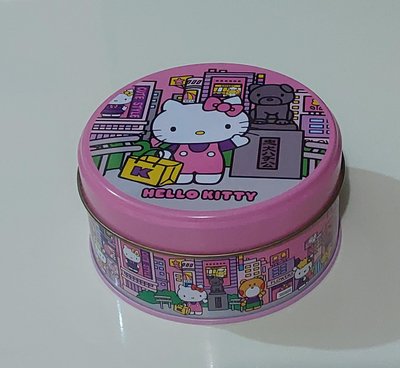Hello Kitty餅乾鐵罐盒 日本買回