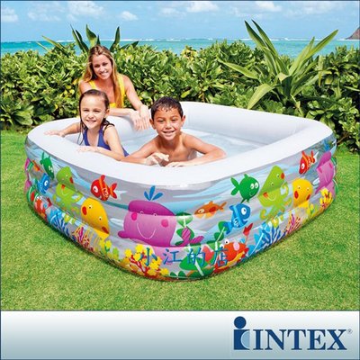 小江的店--【INTEX】動物方型幼童戲水游泳池159 cm(免運費)(57471)