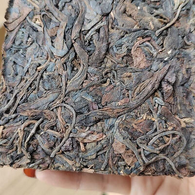 沁園春茶鋪普洱茶90年代老生磚純干倉參香老生茶精選勐海茶區古樹原料250克