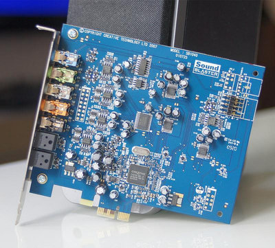 精品原裝創新7.1內置聲卡 X-Fi Xtreme Audio SB1040 PCI-E 光纖聲卡