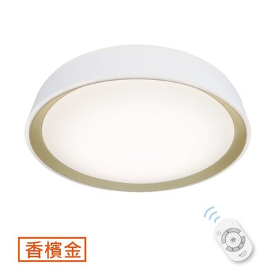 《振勝網》舞光 30W 香檳金 LED調光銀河吸頂燈 LED-CE30DMR2-GD / 無線遙控 / 適用3~4坪