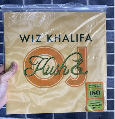 眾信優品 黑膠唱片 Wiz Khalifa Kush &amp; Orange Juice 2LP 彩膠