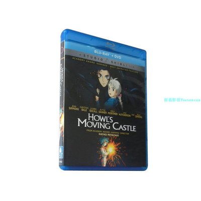 原版藍光 宮崎駿哈爾的移動城堡howl's moving castle2BD英日發音『振義影視』