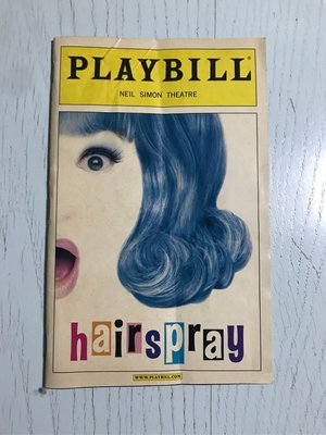 Playbill 百老匯 hairspray 髮膠情人夢 Broadway 2007年8月