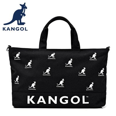 【DREAM包包館】KANGOL 英國袋鼠 托特包/側背包/手提包 60253006 帆布包（A4文件可）