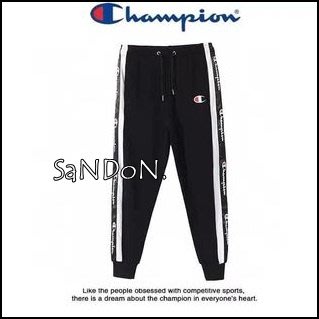 山東:CHAMPION 春季新品 鬆緊織帶冠軍系列運動棉褲 SLY 210310