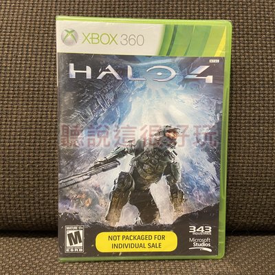 現貨在台 中文字幕 全新未拆 XBOX360 最後一戰 4 Halo 4 美版 遊戲 5 T903