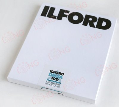 KONI HOME 現貨原裝進口依爾福 ILFORD Delta100 8×10黑白膠片(25張裝）