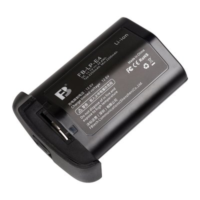 FB灃標LP-E4電池 適用 for佳能 canon EOS-1Ds Mark Ⅲ IV 1DX 1D3 1D4電池 w