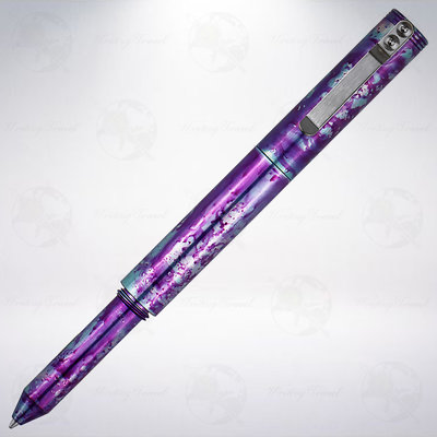 美國 Schon DSGN Classic Machined Pens 經典機械原子筆: 土耳其藍/紫色
