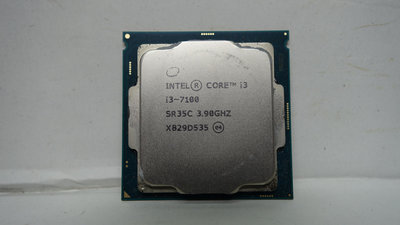 Intel® Core™ i3-7100 ,, 3.9 GHZ / 3M ,,2核心/4執行緒,,1151腳位...,無散熱風扇