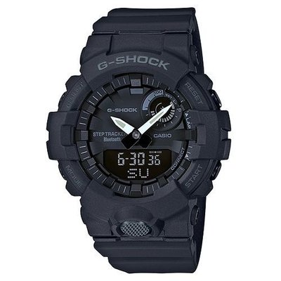 有現貨 全新原廠 CASIO 卡西歐 G-SHOCK 藍芽錶 跑步 計步器 GBA-800-1A 黑