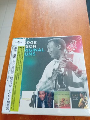 GEORGE BENSON 喬治班森 5 Original Albums GRP流行爵士傳奇巨星~5CD 全新