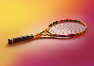 【曼森體育】Babolat Mini Racket RAFA 迷你網球拍 黃紫黑 長25CM 限量