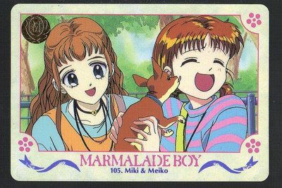 《CardTube卡族》(060930) 105 日本原裝橘子醬男孩 PP萬變卡∼ 1995年遊戲普卡