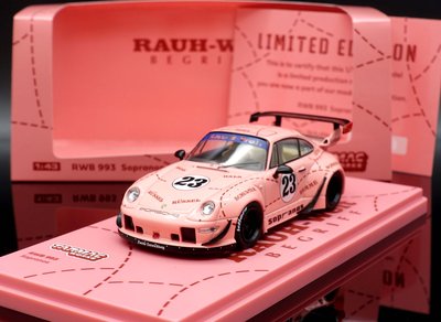 【M.A.S.H】現貨特價 Tarmac 1/43 Porsche 993 RWB #23 粉紅豬 Sopranos
