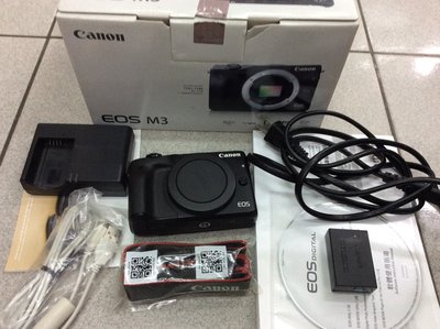 [保固一年] [高雄明豐] Canon EOS M3 單眼相機 便宜賣 m5 m6 m2