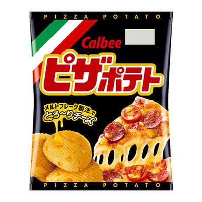 +東瀛go+ calbee 卡樂比 起司披薩風味洋芋片 60g 洋芋片 起司 披薩 餅乾 日本必買 日本餅乾 日本進口