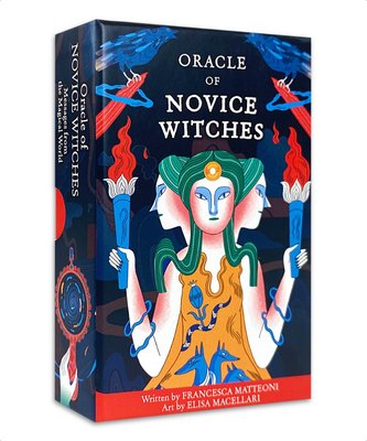 【預馨緣塔羅鋪】現貨正版新手女巫神諭Oracle of Novice Witches(全新50張)