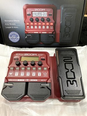 [魔立樂器] ZOOM B1x Four 貝斯綜合效果器 B1x4 70種音效 最佳BASS入門效果器 總代理公司貨