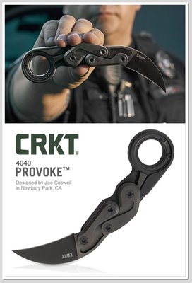 雙雄名家刀品 CRKT PROVOKE™機械運動折刀-限量 型號:CRKT 4040