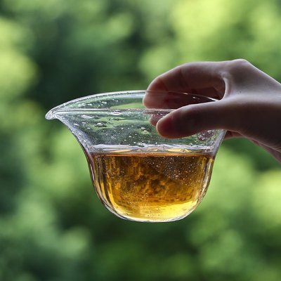 手工加厚耐熱玻璃公道杯琉璃勻杯 大號功夫茶具分茶器