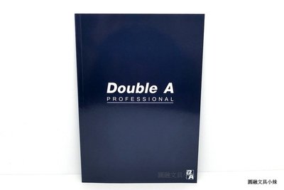【圓融文具小妹】Double A 筆記本 A5 25K 筆記 方格 深藍 40頁 歡迎選購.一本 DANB17013