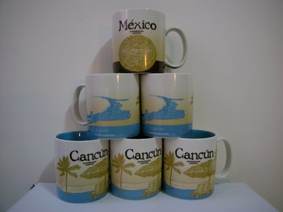 Cancun 坎昆 星巴克 STARBUCKS City Mug 城市 馬克杯 墨西哥中南美洲 Mexico