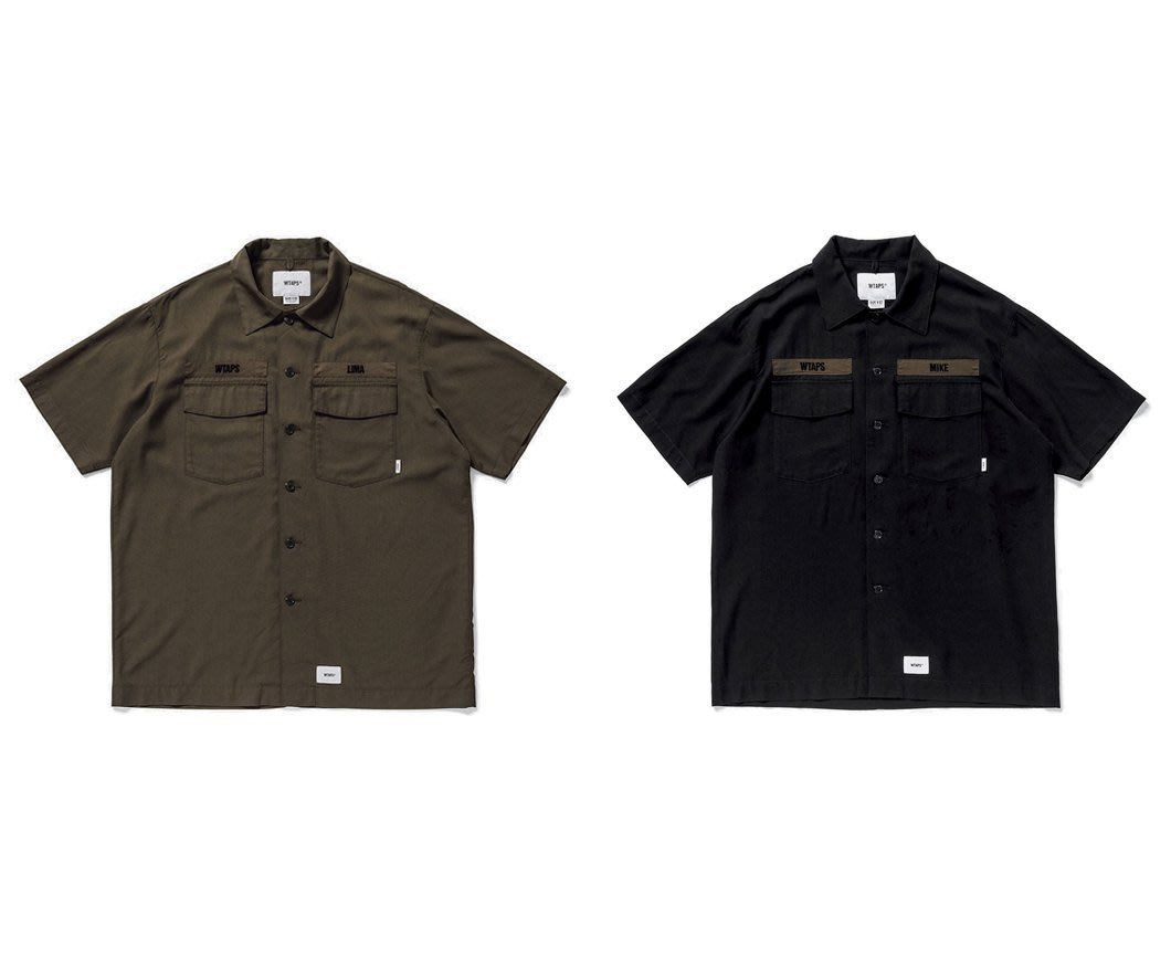 【希望商店】WTAPS BUDS SS 20SS 兩袋短袖軍衫| Yahoo奇摩拍賣