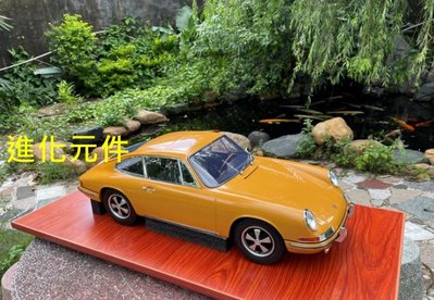 Matrix 1/6 保時捷樹脂仿真雙門跑車模型Porsche 911 1964 橙金色