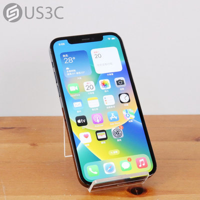 【US3C-板橋店】【一元起標】公司貨 Apple iPhone 12 Pro 256G 6.1吋 太平洋藍 Face ID A14晶片 5G手機 二手蘋果