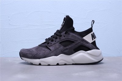 Nike Air Huarache Run Ultra 黑灰 麂皮 休閒運動慢跑鞋 829669-558