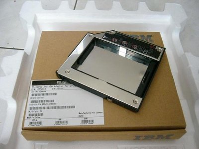 IBM Ultrabay Slim 第二顆SATA硬碟抽取盒【T41.T42.T43.R60.R61.T60.T61】台北面交