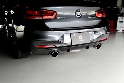 【樂駒】3D Design BMW F20 M140 M135i LCI 後下巴 後下擾流 碳纖維 Carbon 日本